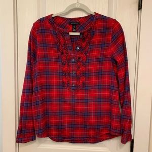 Ruffle Flannel